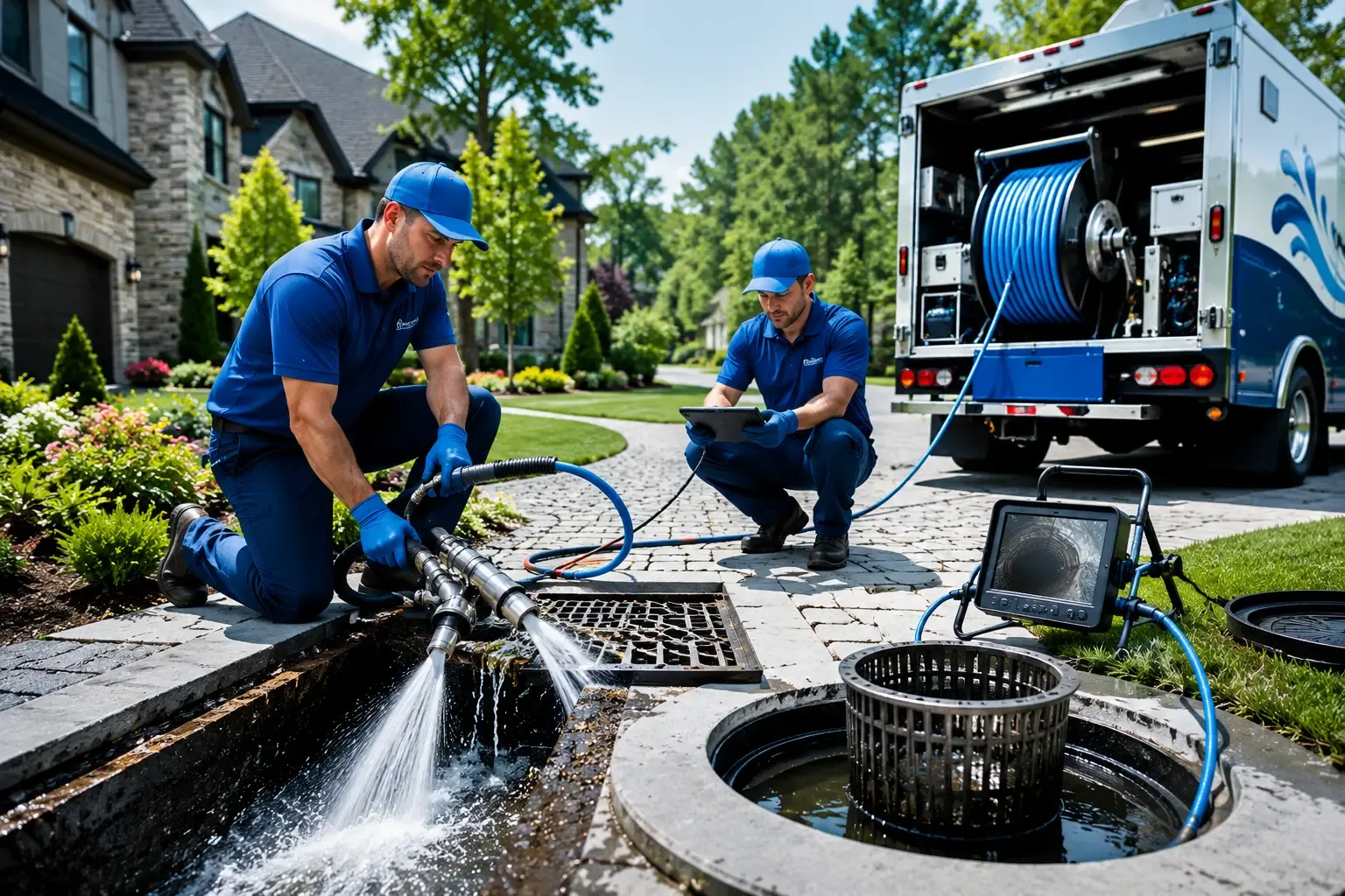 Local outdoor drain cleaning professionals in Francesville, IN